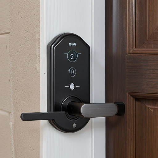 electronics lock door lock for enhanced security and access control