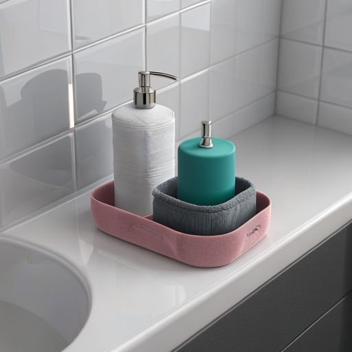 bathware roll holder for bathroom accessories