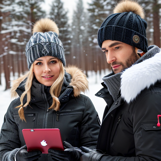 Winter clothing gloves for men and women - stylish and warm option for cold weather.