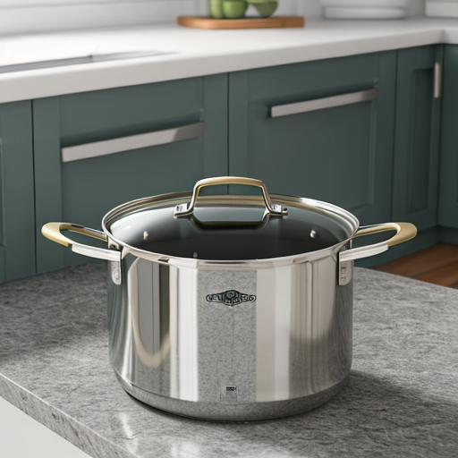 "Kitchen stock pot STPQT - perfect for cooking delicious meals"