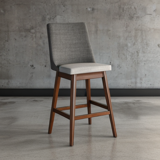 Stylish black storage ottoman stool for furniture aficionados