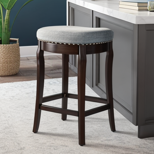 Stylish furniture ottoman stool with storage option