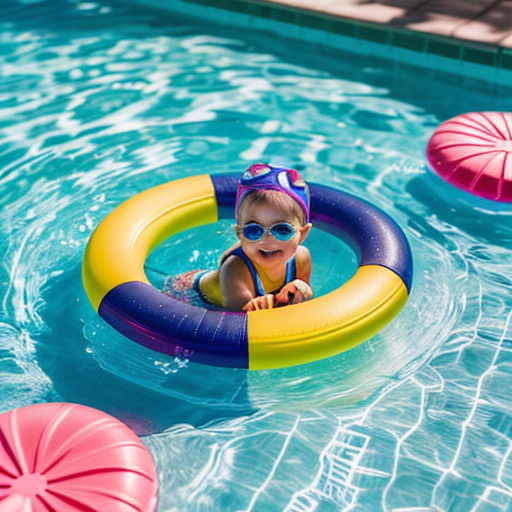 Toy swim ring cm - Fun and colorful toy for kids - Great for pool or beach play