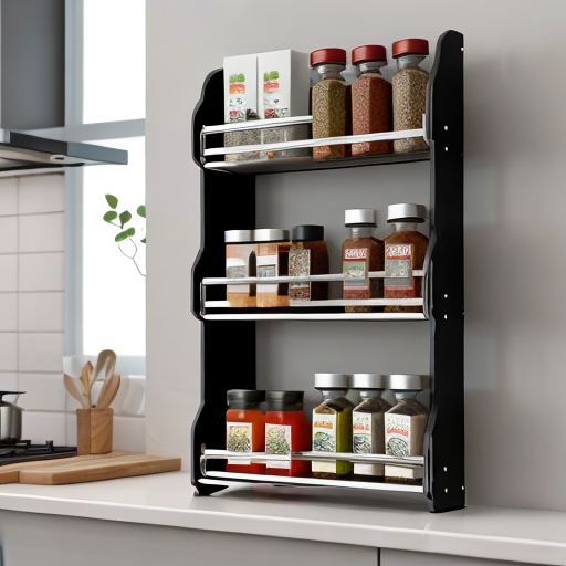 kitchen spice rack shelf tier seasoning rack nl