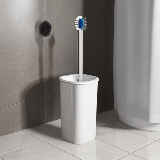 toilet brush bath bathware  "Modern toilet brush for bath and bathware accessories"