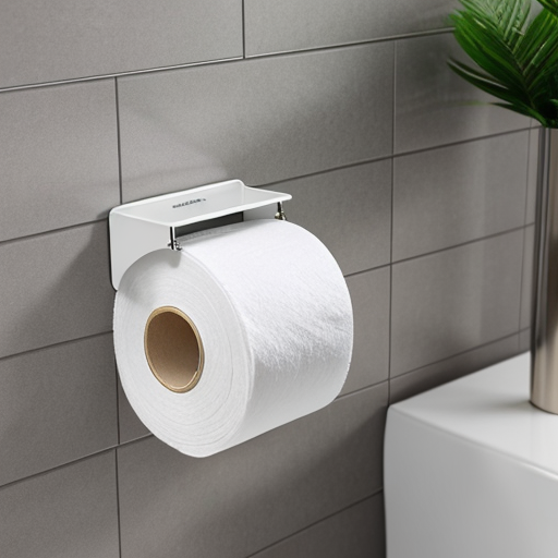 bath toilet paper holder for easy access and organization