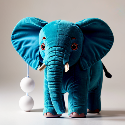 toy elephant - cute plush toy elephant for kids to play with