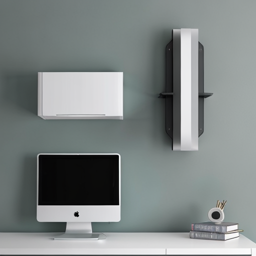 electronics wall mount product for easy installation and organization