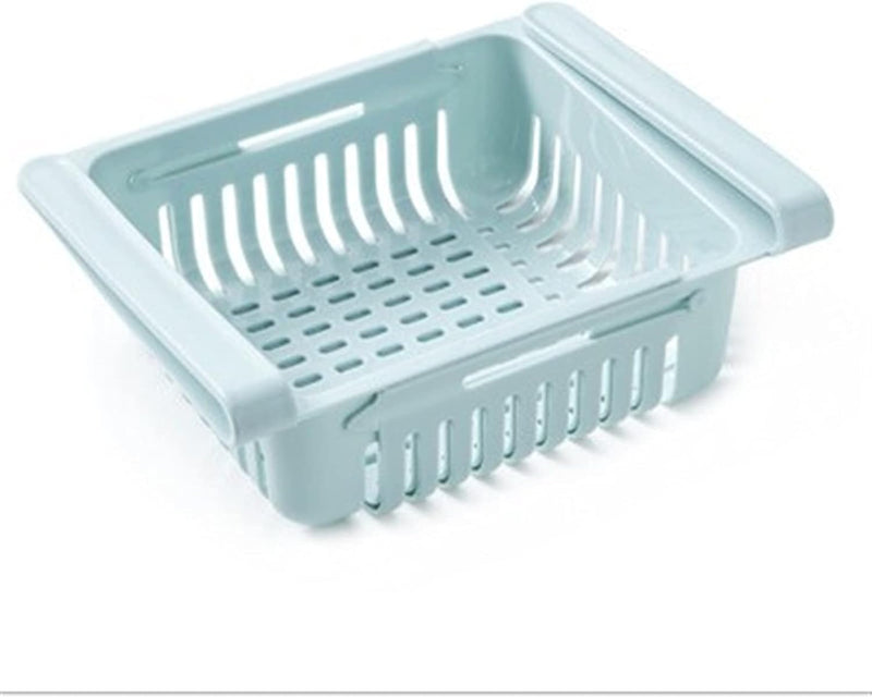 Adjustable Fridge Storage Rack Drawer Basket